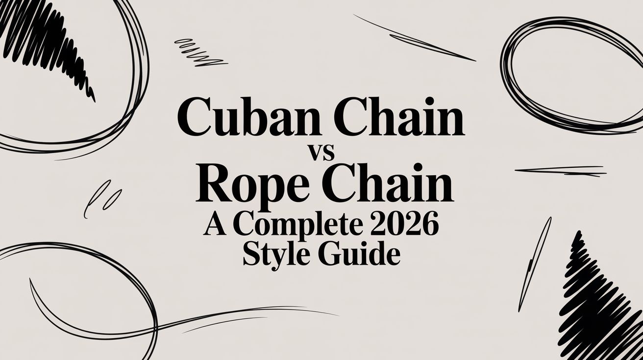 Cuban Chain Vs Rope Chain A Complete 2026 Style Guide