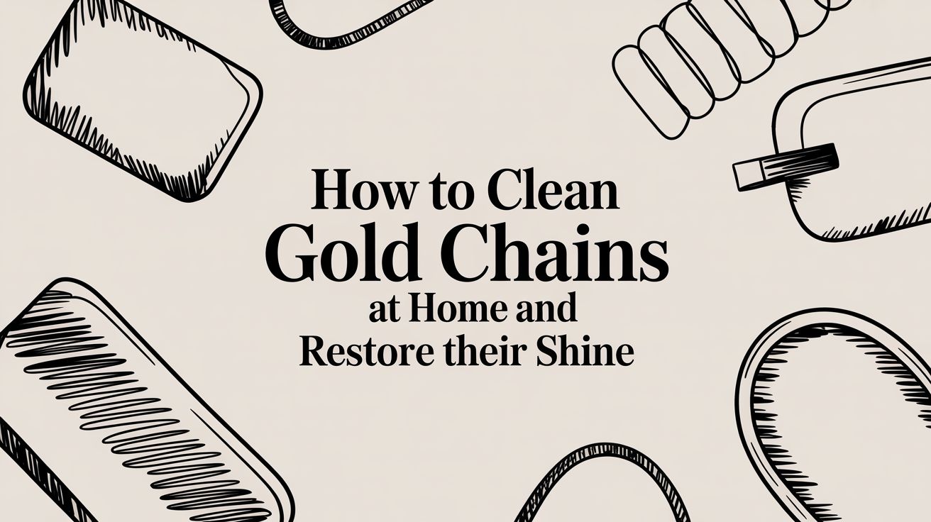 How to Clean Gold Chains at Home and Restore Their Shine