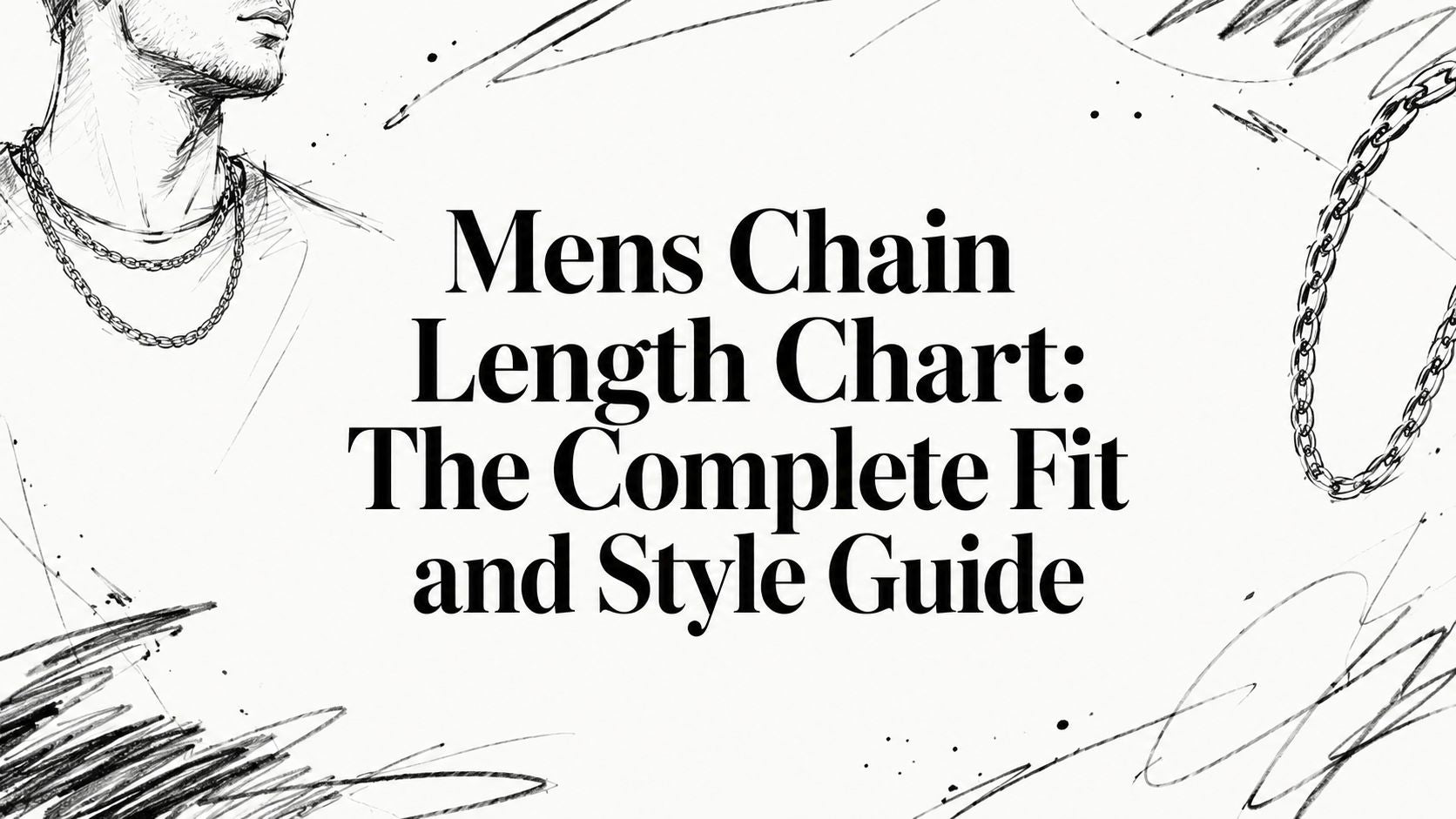 Mens Chain Length Chart: The Complete Fit and Style Guide