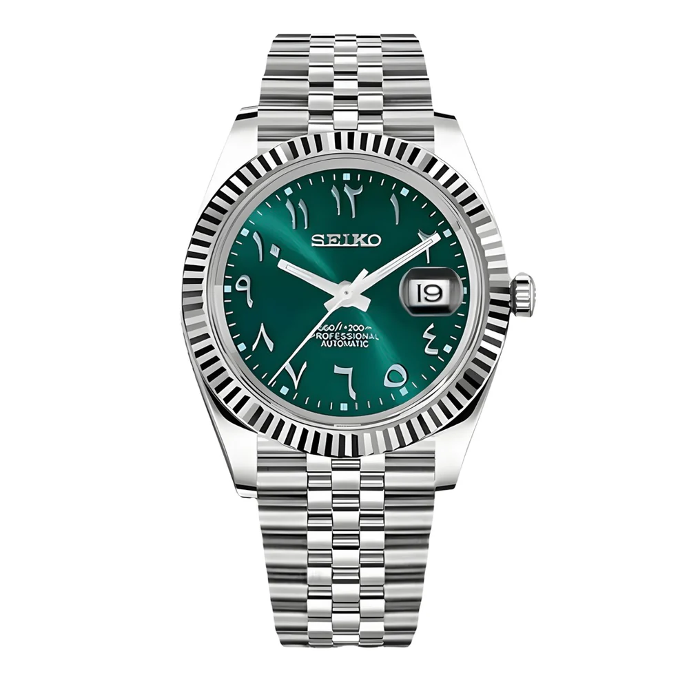 SEIKO MOD ARABIC DIAL | GREEN