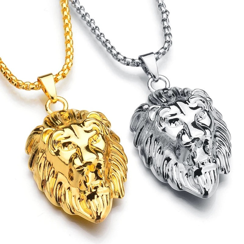 Lion Head Necklace