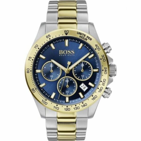 Hugo Boss Hero Two-Tone Dial Bracelet Mens Watch