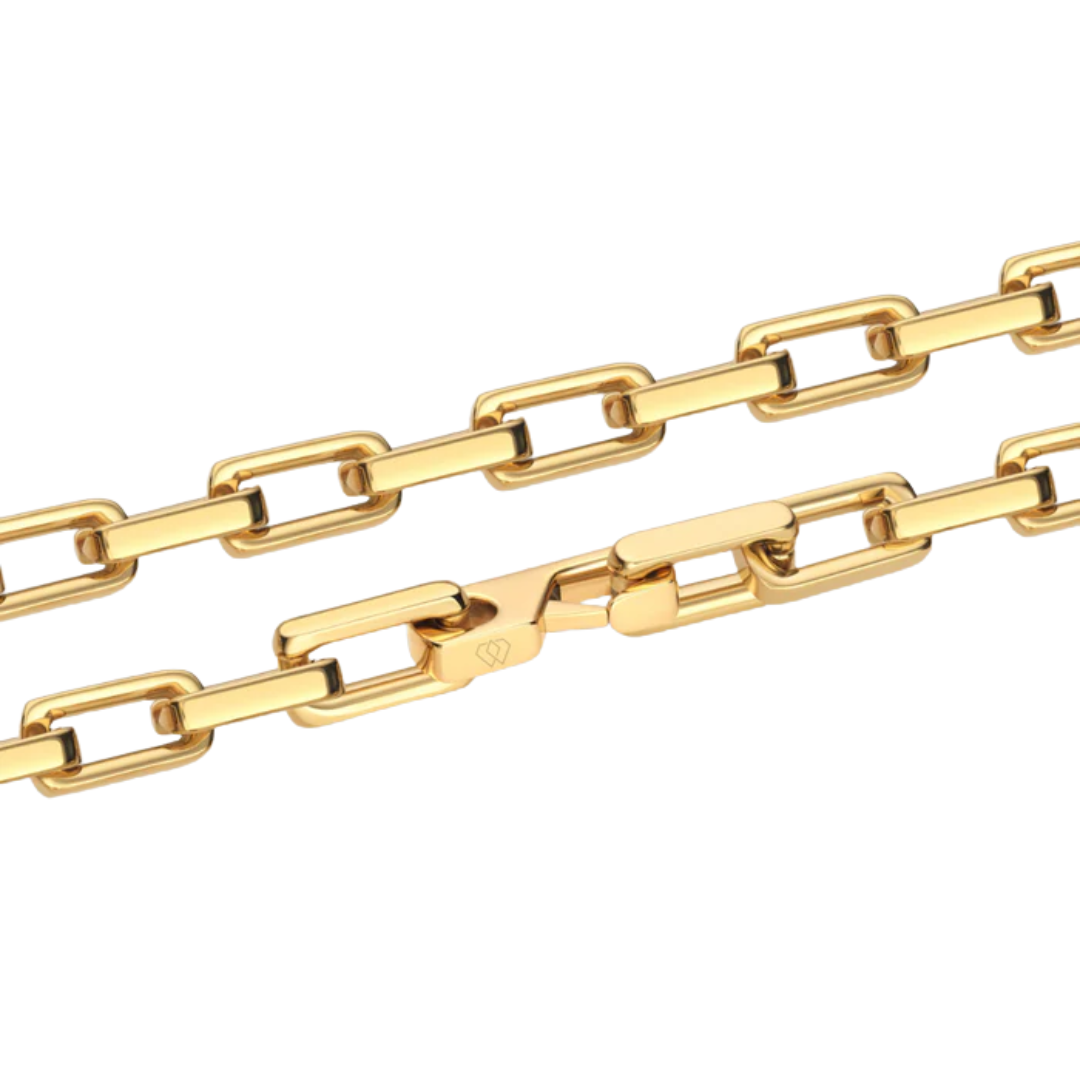 Boxed Anchor Chain (Gold) - 10mm