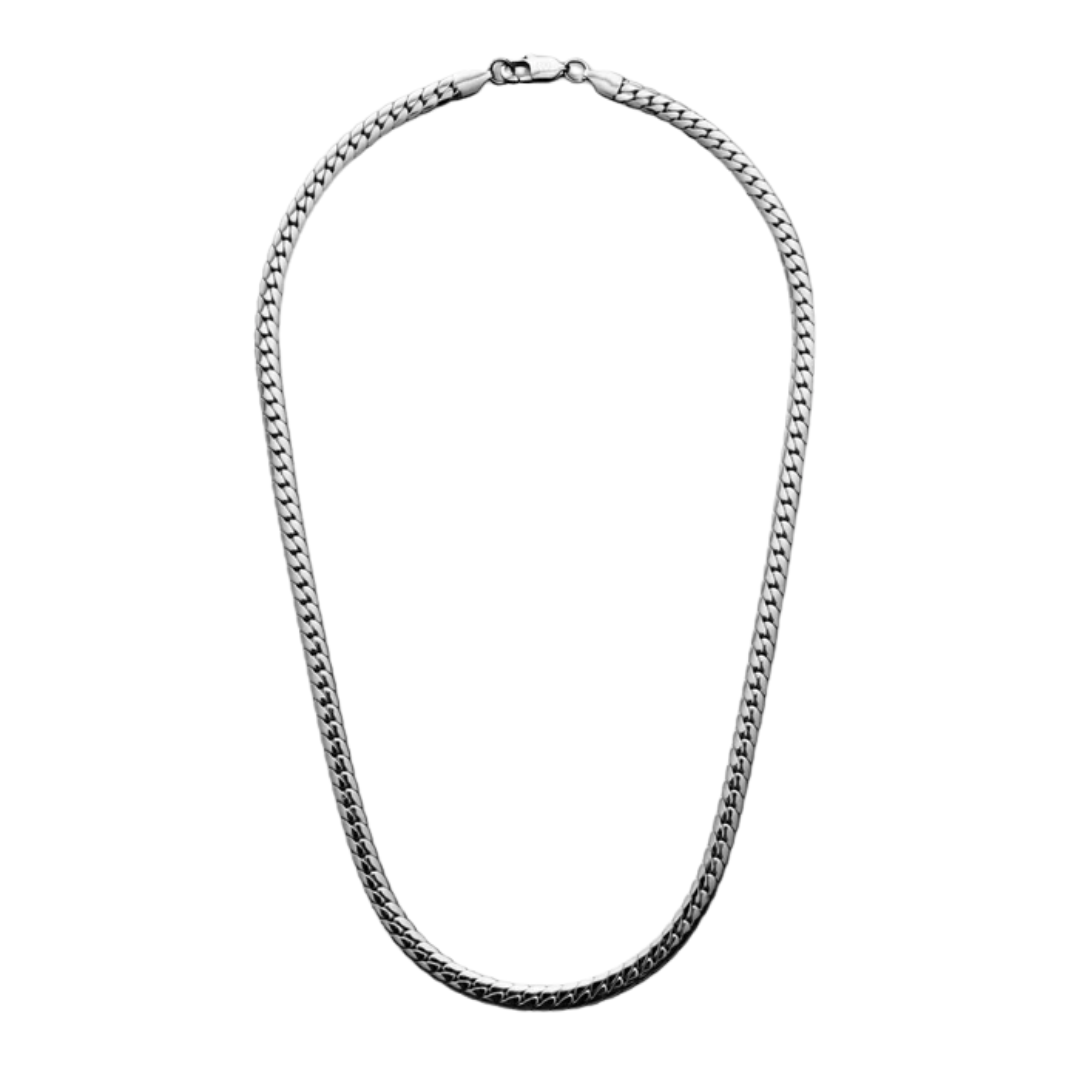 Miami Cuban Link Chain (Silver) - 5mm