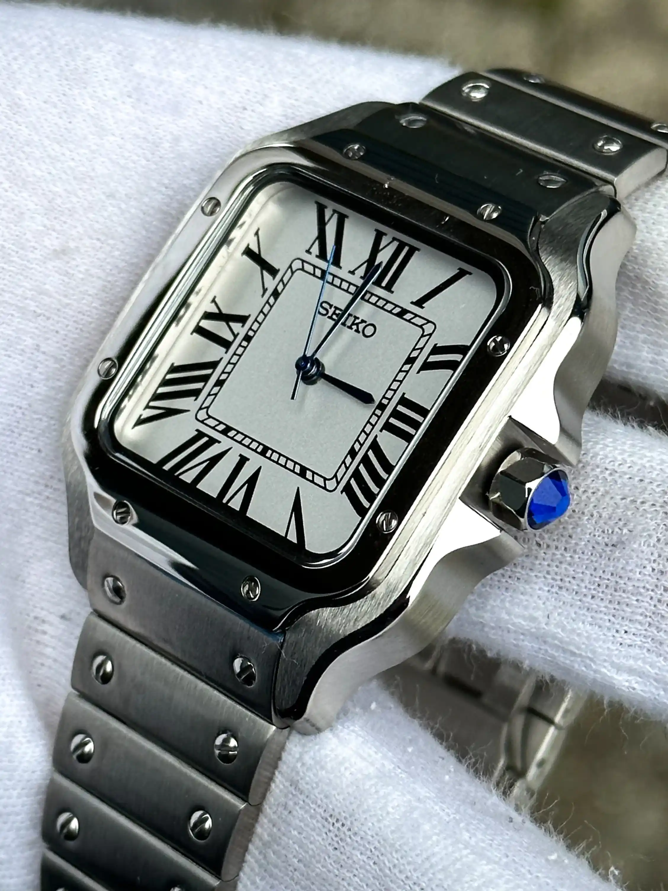 SEIKO MOD SANTOS | WHITE