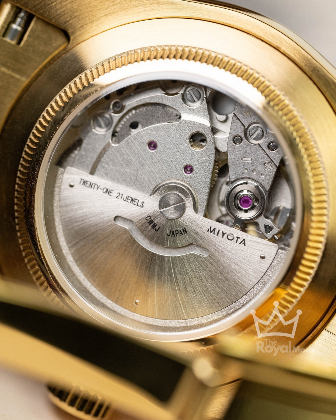 Seiko Mod Day-Date | Gold Champagne