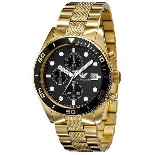 Emporio Armani AR5857 Men’s Gold Wristwatch