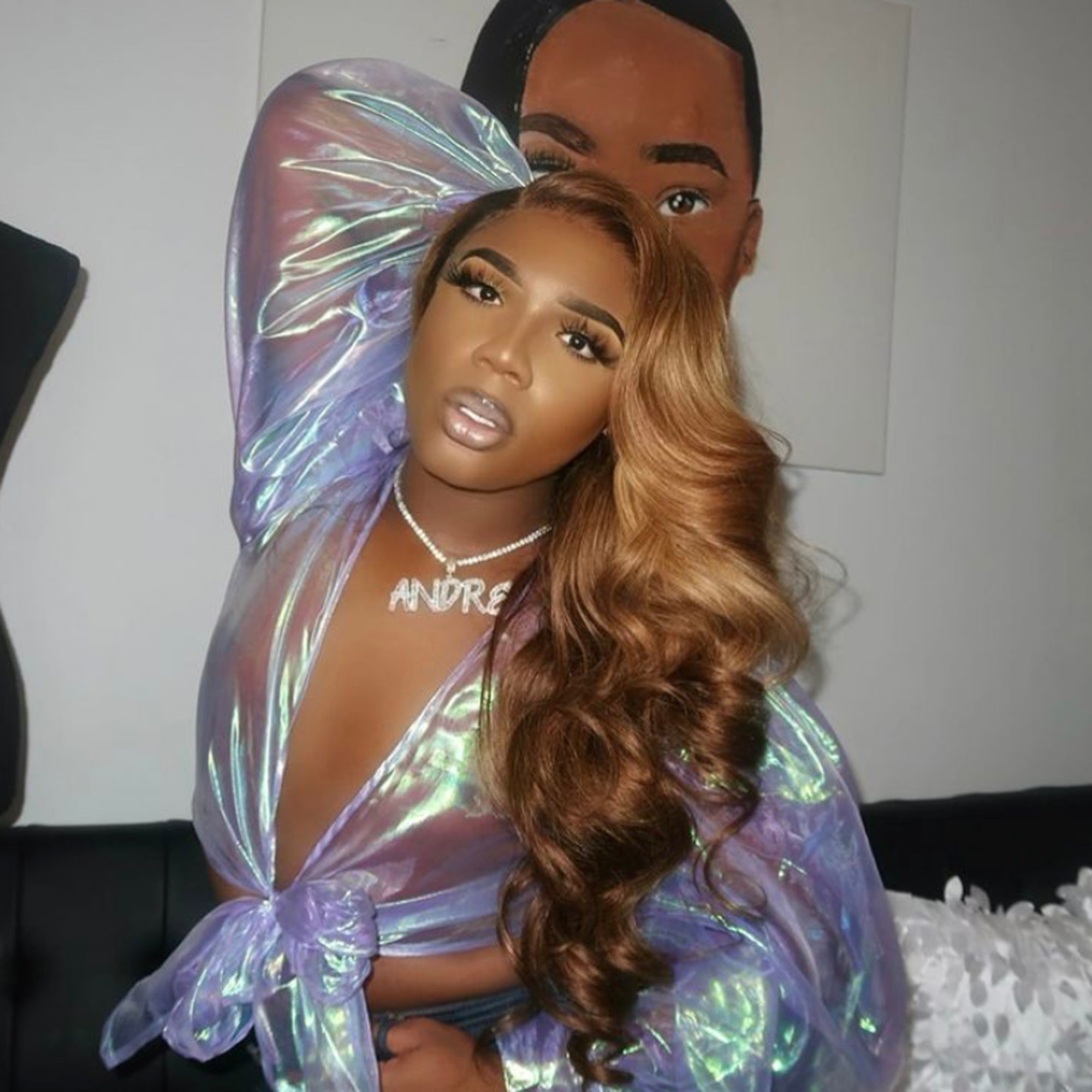 VVS sieraden stokbrood aangepaste brief hanger ketting