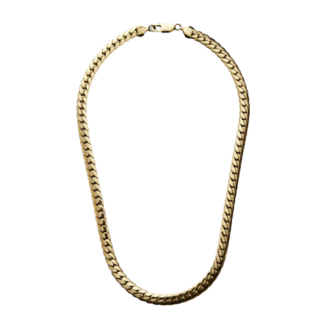 Miami Cuban Link Chain (Gold) - 8mm