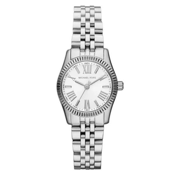Michael Kors MK3228 White Dial Stainless Steel Womens Watch