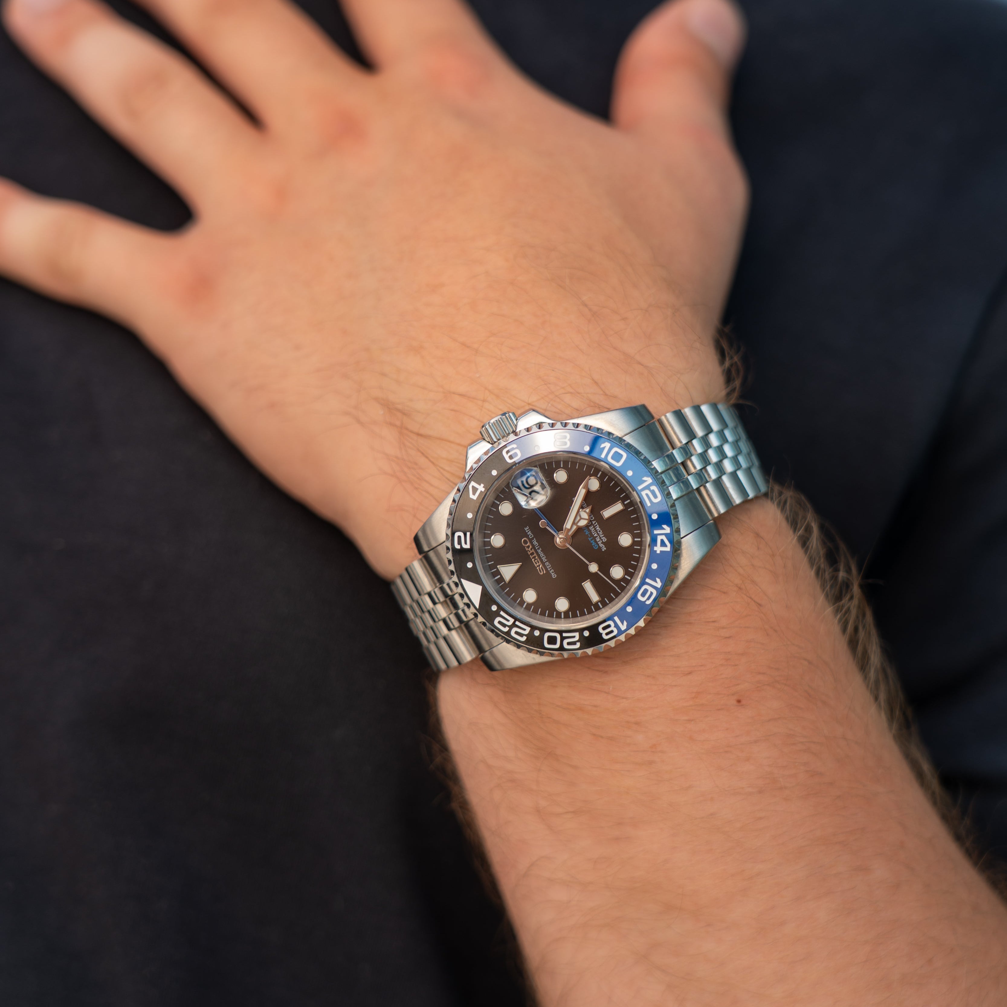 Seiko Mod GMT - Batgirl