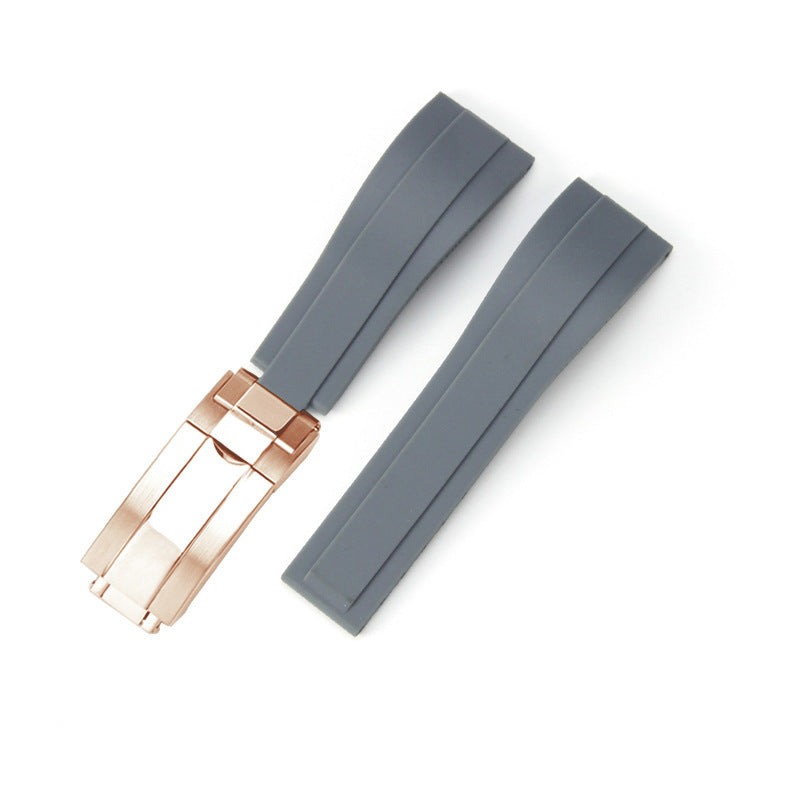 Silicone Rubber Strap for Rolex Submariner, Yacht-Master, Explorer & Daytona - 20mm / 21mm / 22mm