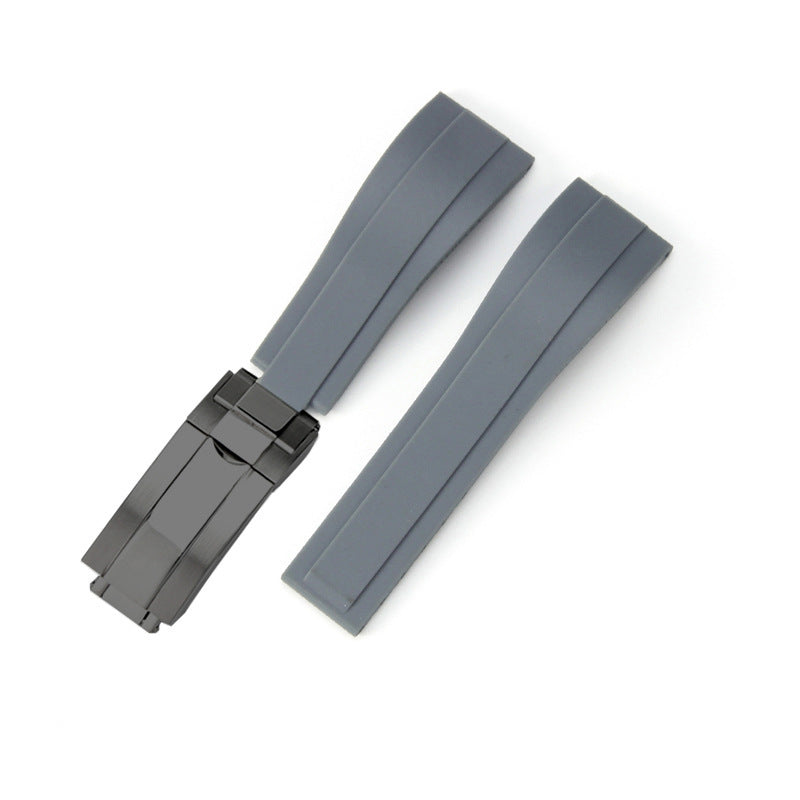 Silicone Rubber Strap for Rolex Submariner, Yacht-Master, Explorer & Daytona - 20mm / 21mm / 22mm