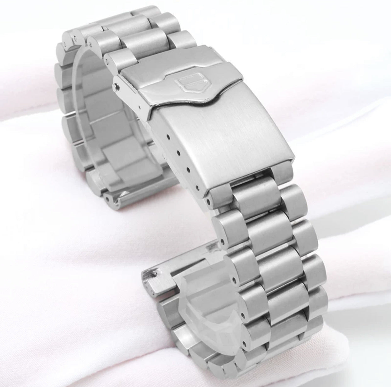 Stainless Steel Strap for Tag Heuer Formula 1 / F1 Vintage – Silver Replacement Watch Band