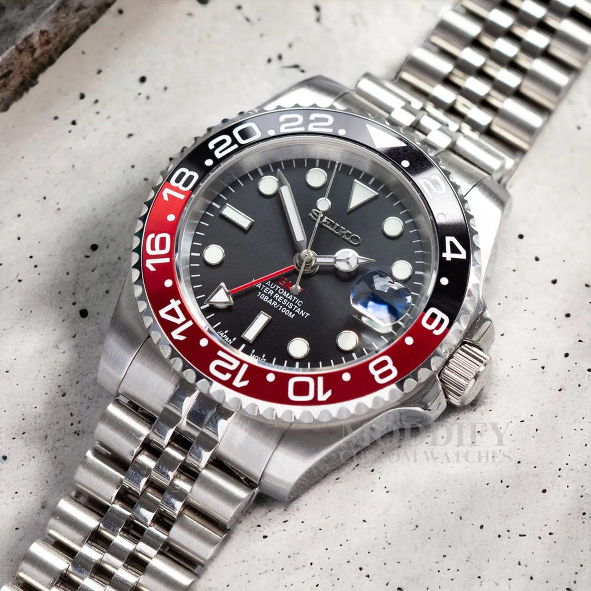 Seiko Mod GMT - Coke