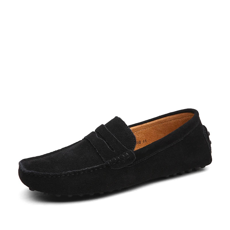Mason Genuine Leather Casual Driving Loafers