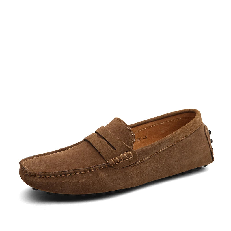 Mason Genuine Leather Casual Driving Loafers
