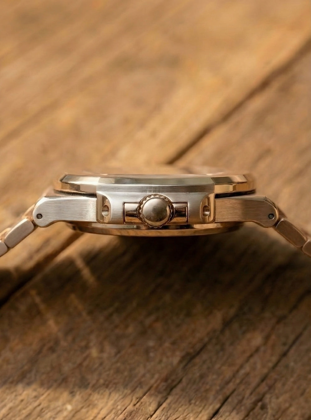 Seiko Mod Nautilus Open Heart | White