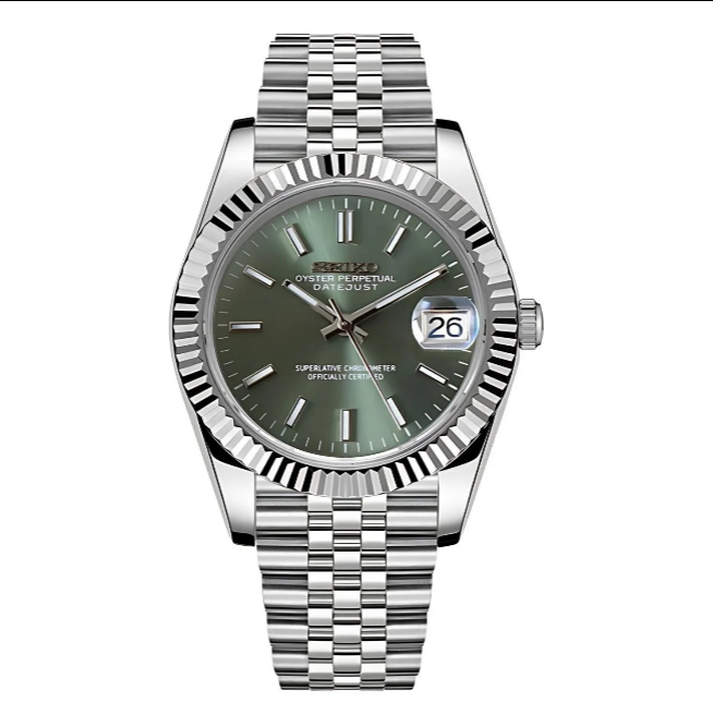 Seikjust | Silver Olive Green