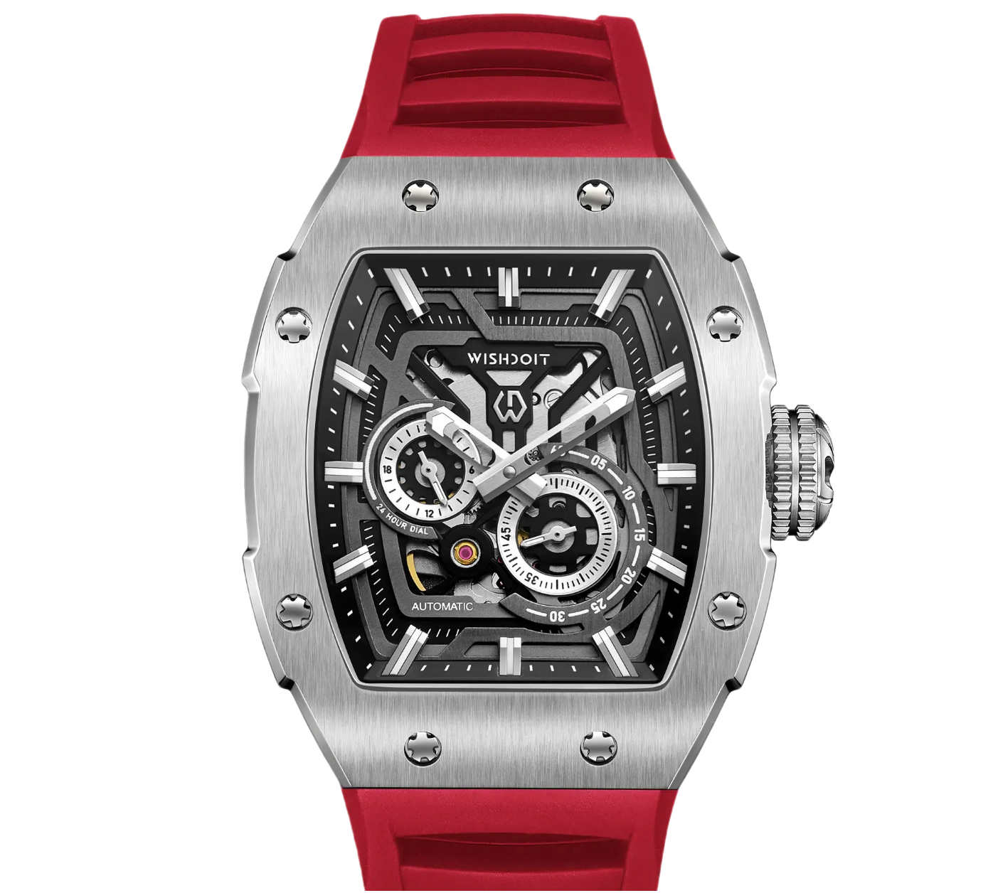 Speedy Tonneau Skeleton Automatic Watch