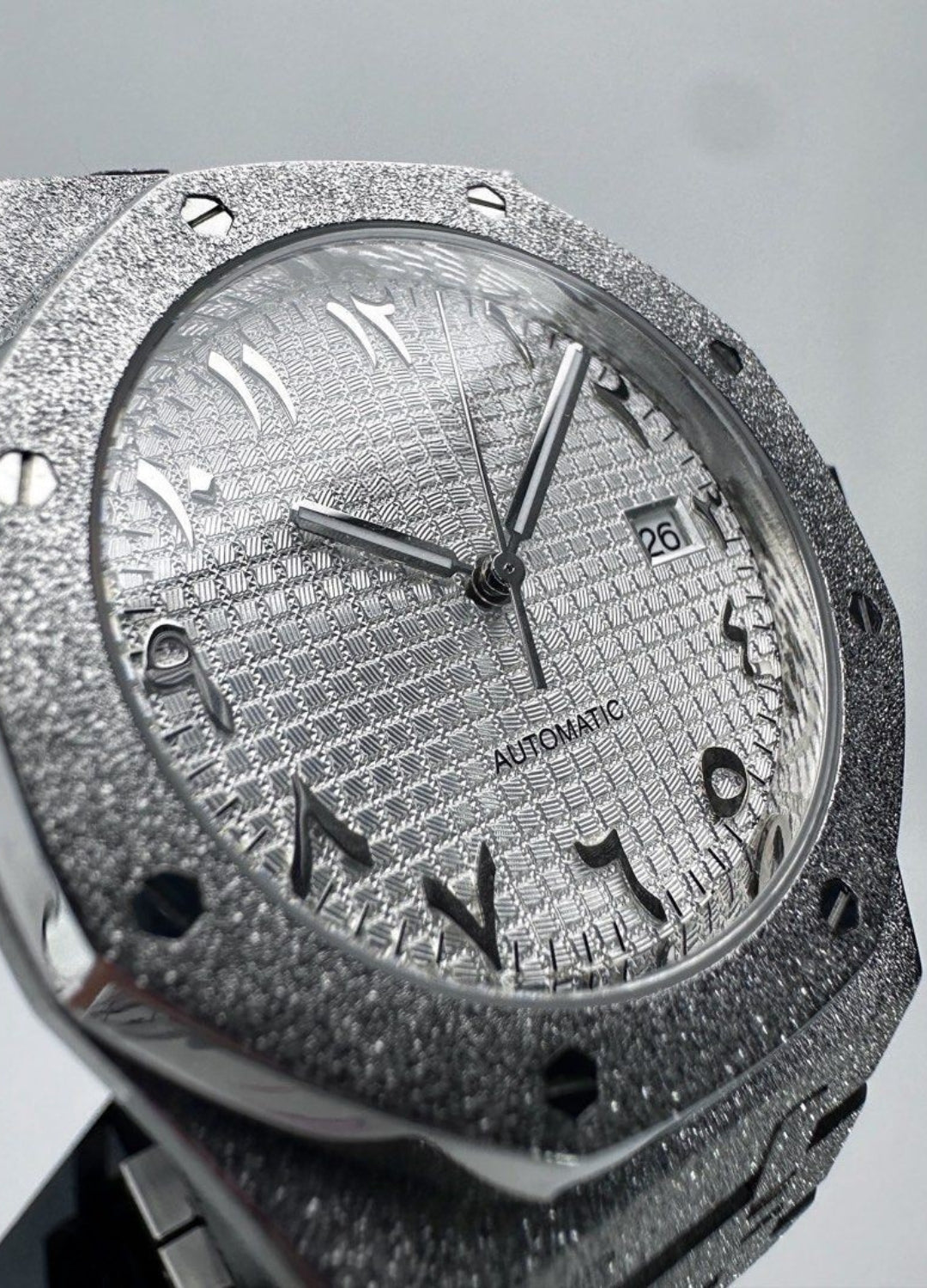 Seiko Mod Frosted Royal Oak | Silver