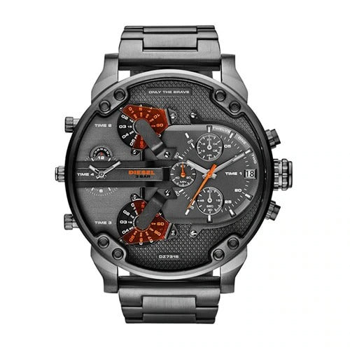 Diesel DZ7315 Mr Daddy 2.0 Chronograph Gunmetal Mens Watch