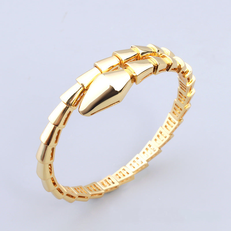 VVS Jewelry Serpenti Bracelet - 18k Gold & V Gold - High Quality Dupe
