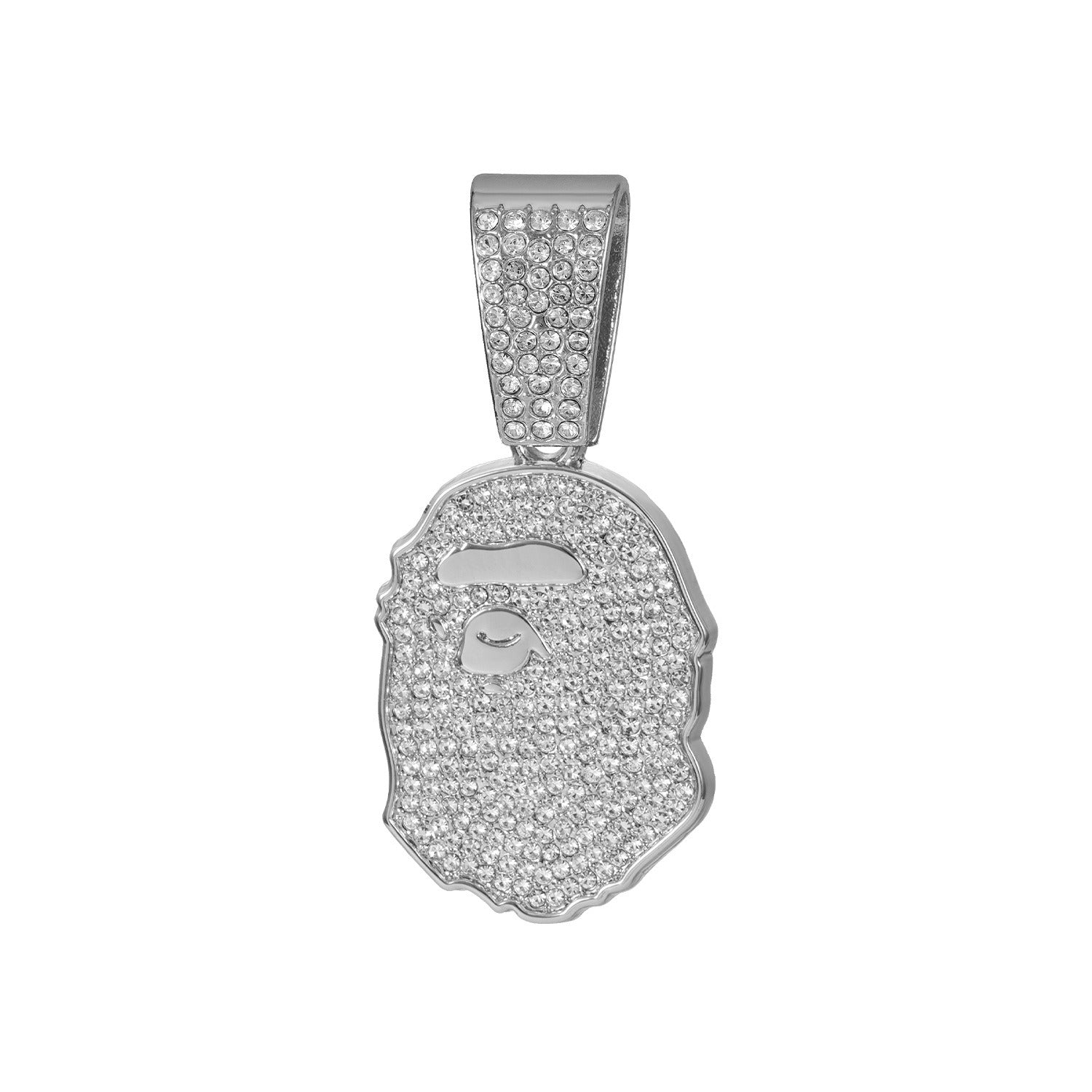 BG BAPE-Inspired Pendant Necklace Rapper Chain