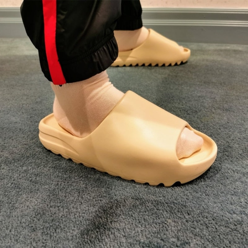 Kids YZY Slides – Toddler & Youth Sizes 5C–7Y | Comfy EVA Slip-On Sandals for Boys & Girls