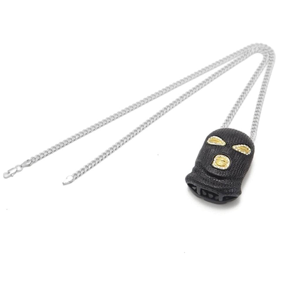 VVS Jewelry hip hop jewelry Mask Off Pendant Chain with Watch Bundle