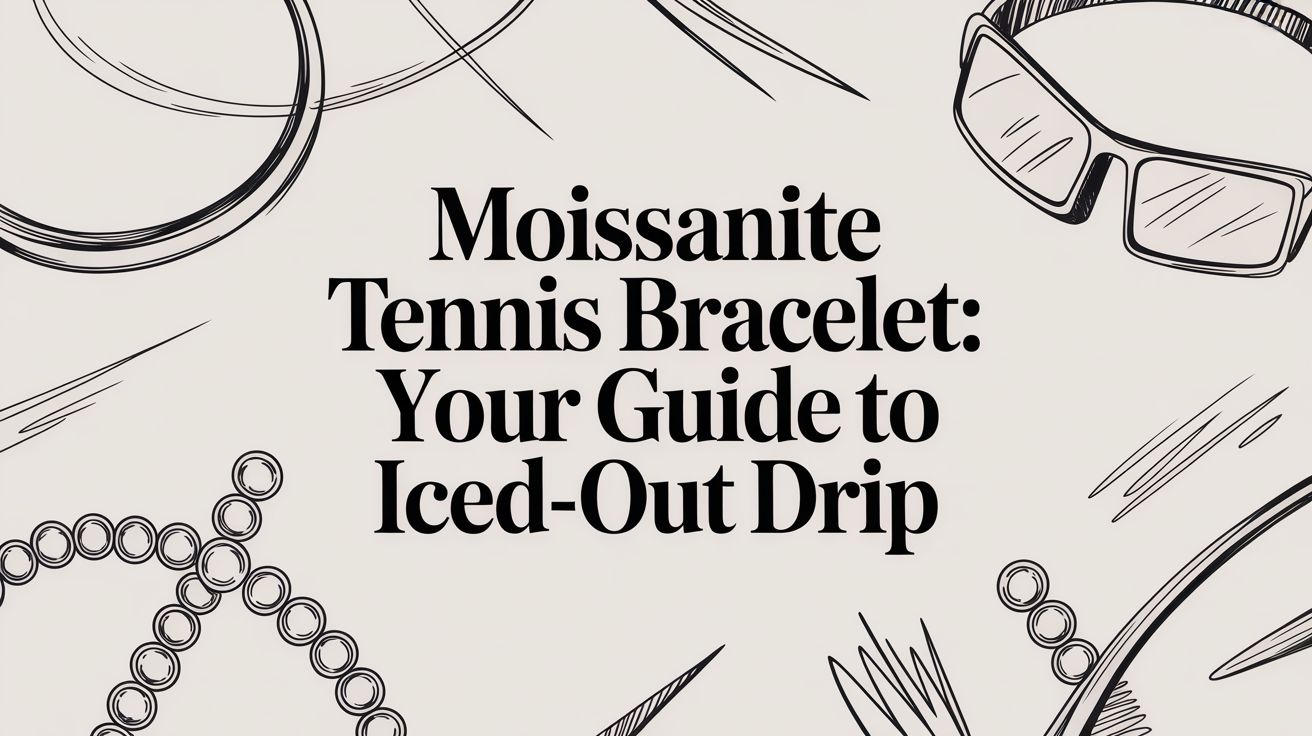 Moissanite Tennis Bracelet: Your Guide to Iced-Out Drip