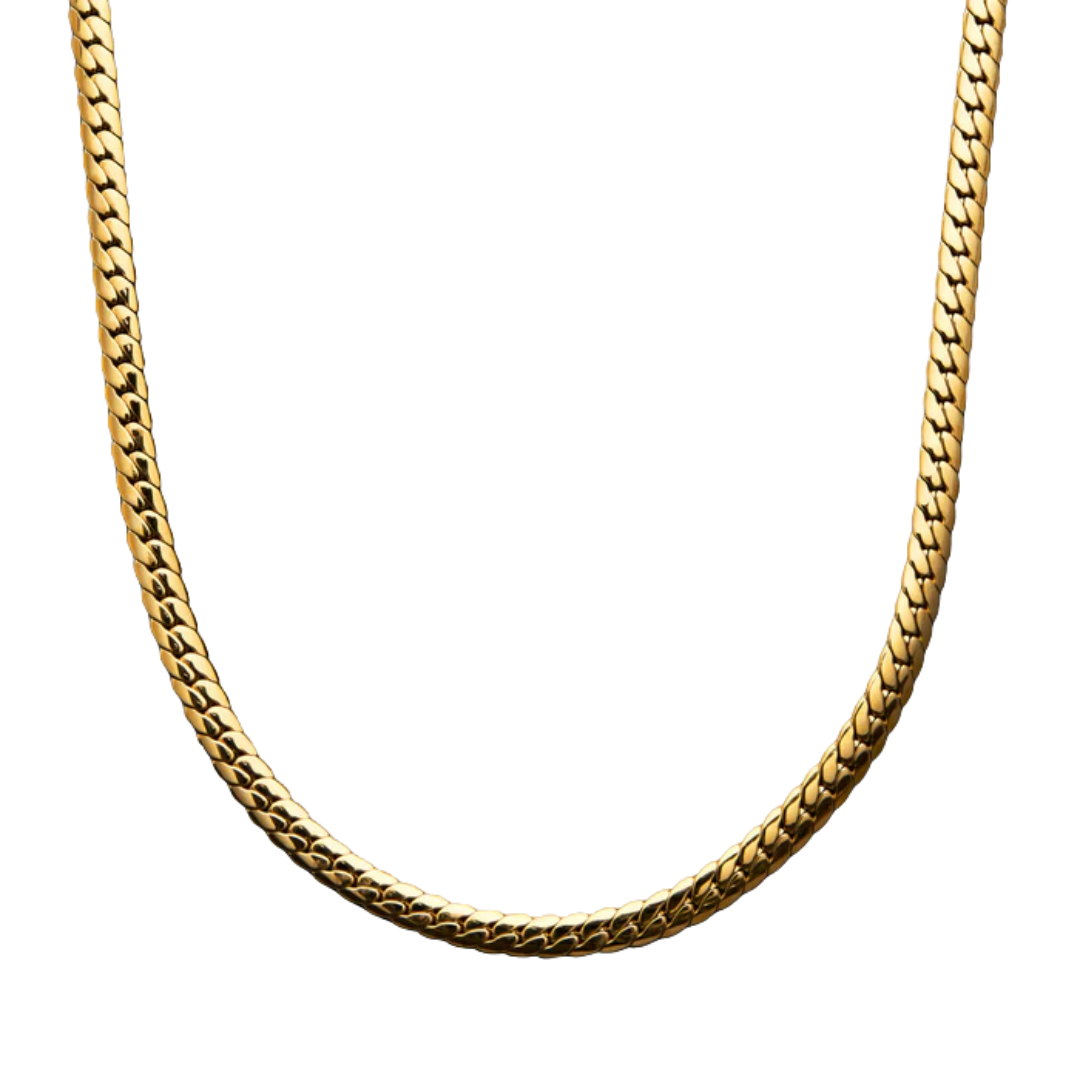 Gold 5mm Miami Cuban Link Chain