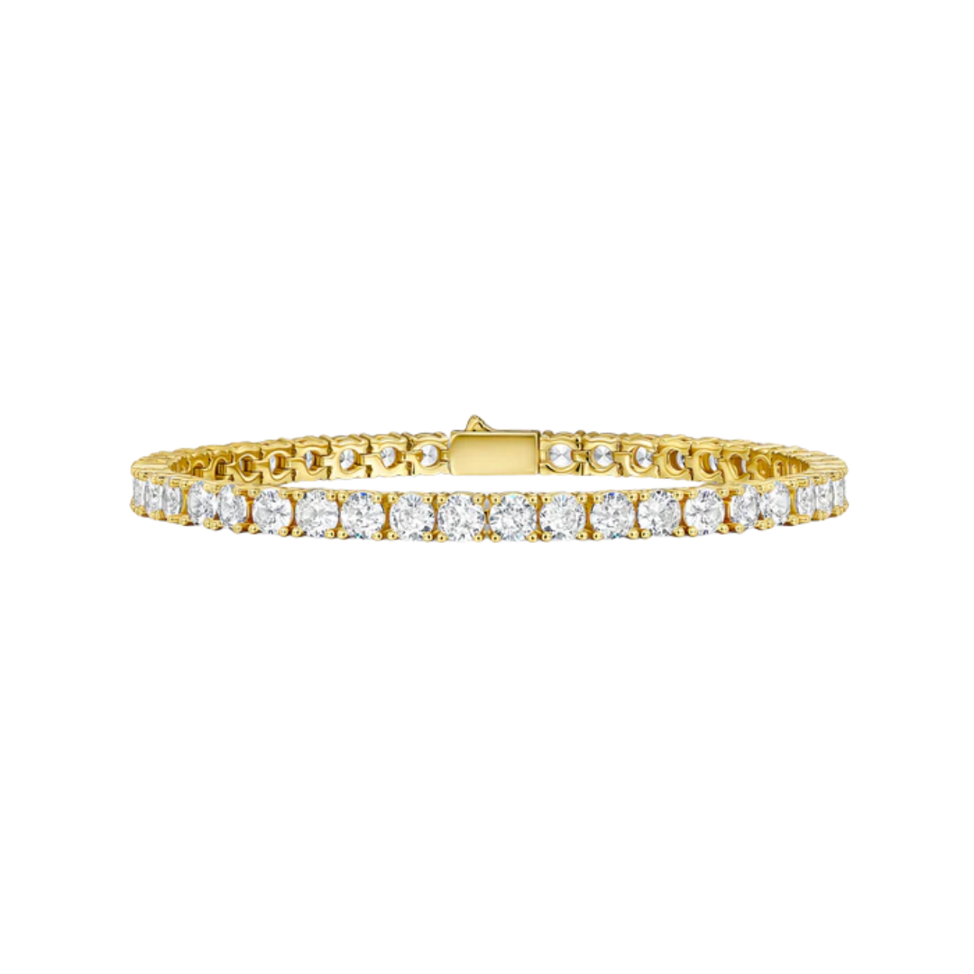 5mm Gold Tennis Bracelet