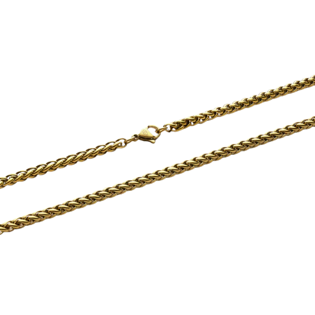Wheat Chain (Gold) - 4mm