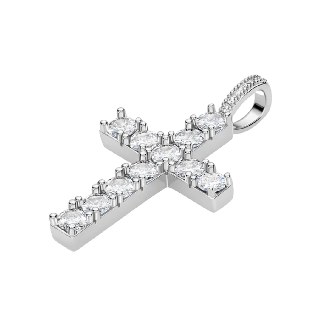 VVS Jewelry Silver Cross Pendant