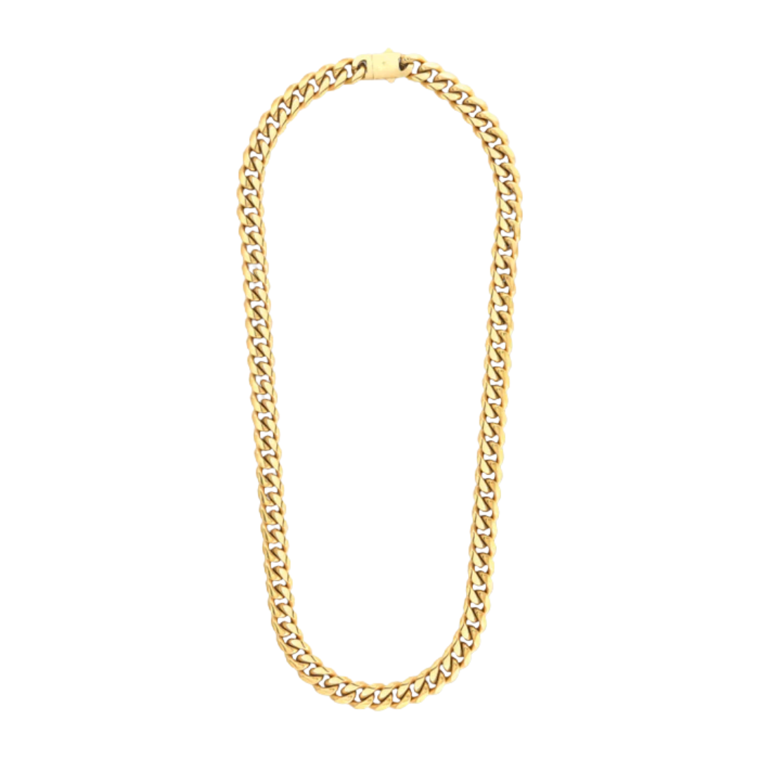 10mm Gold Cuban Link Chain