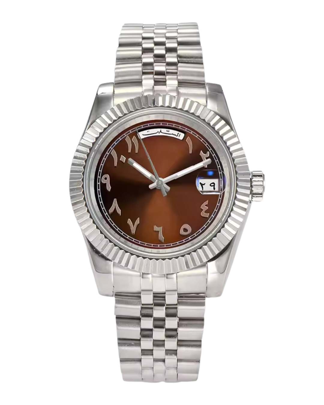 VVS Watches™ Arabic Datejust | Rusty Orange