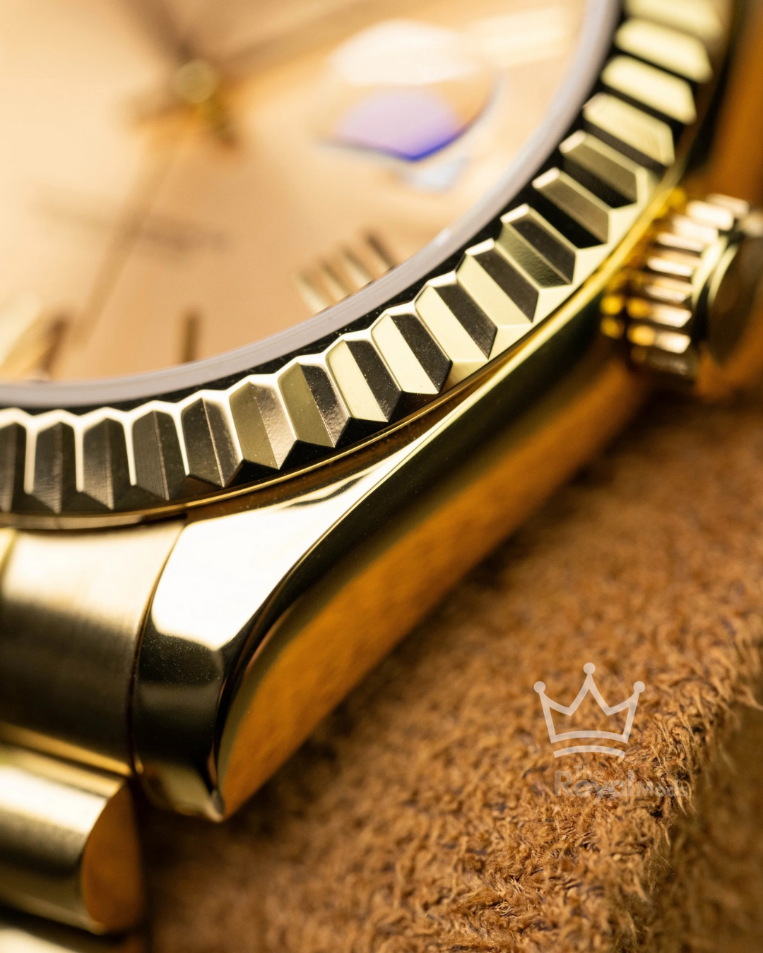 Seiko Mod Day-Date | Gold Champagne