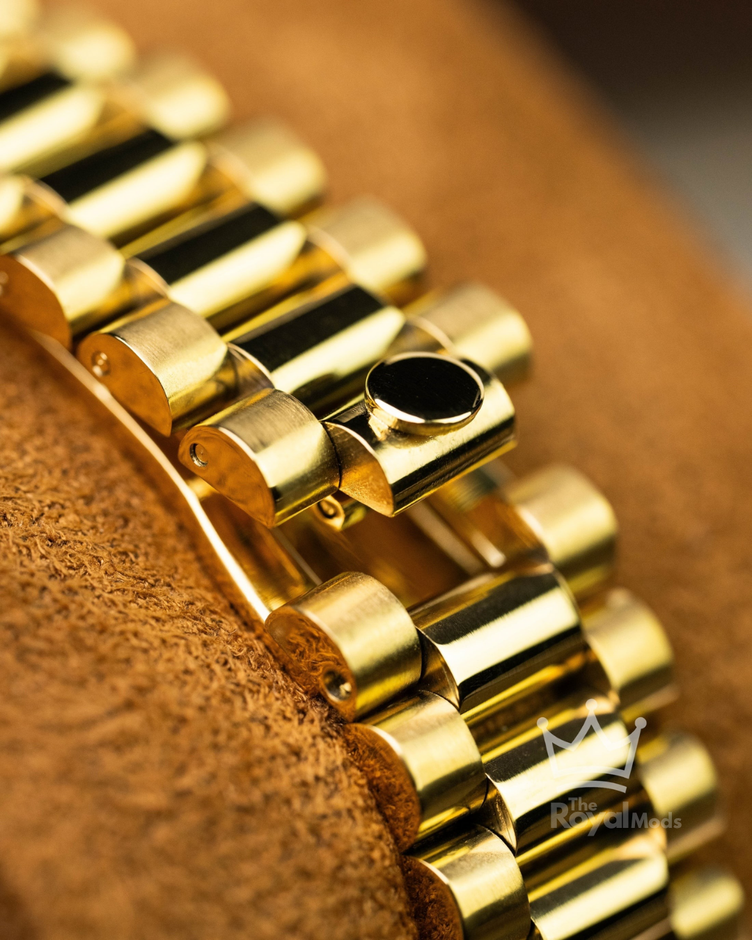 Seiko Mod Day-Date | Gold Champagne