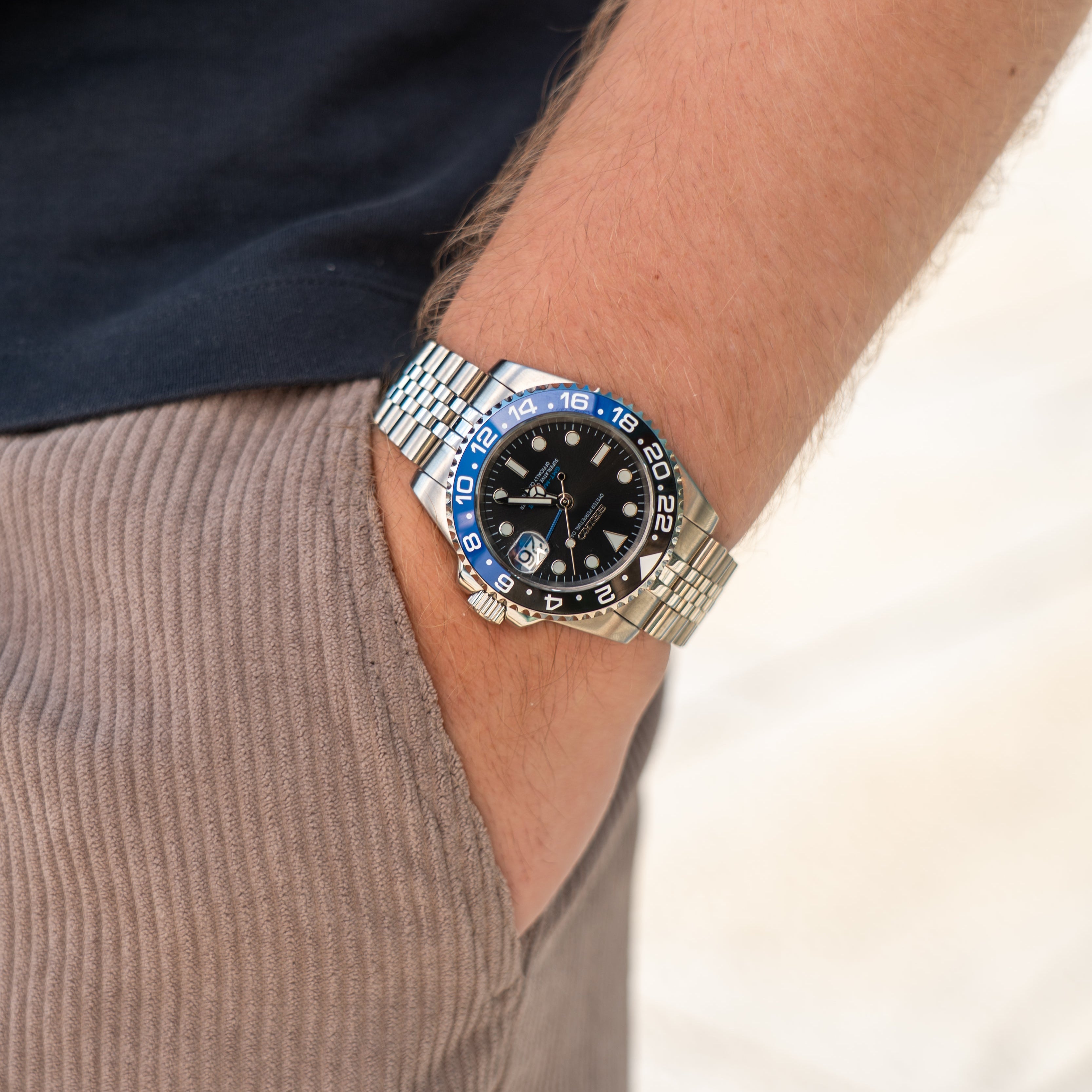 Seiko Mod GMT - Batgirl