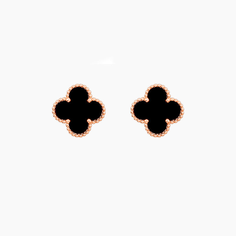 Clover Mini Earrings - 925 sterling silver - High Quality Dupe