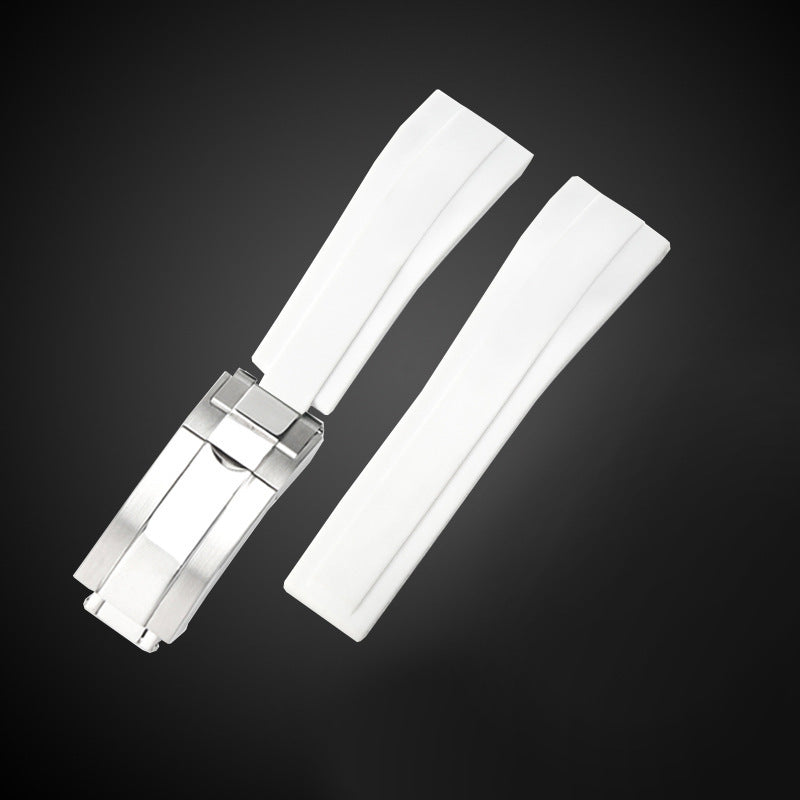 Silicone Rubber Strap for Rolex Submariner, Yacht-Master, Explorer & Daytona - 20mm / 21mm / 22mm