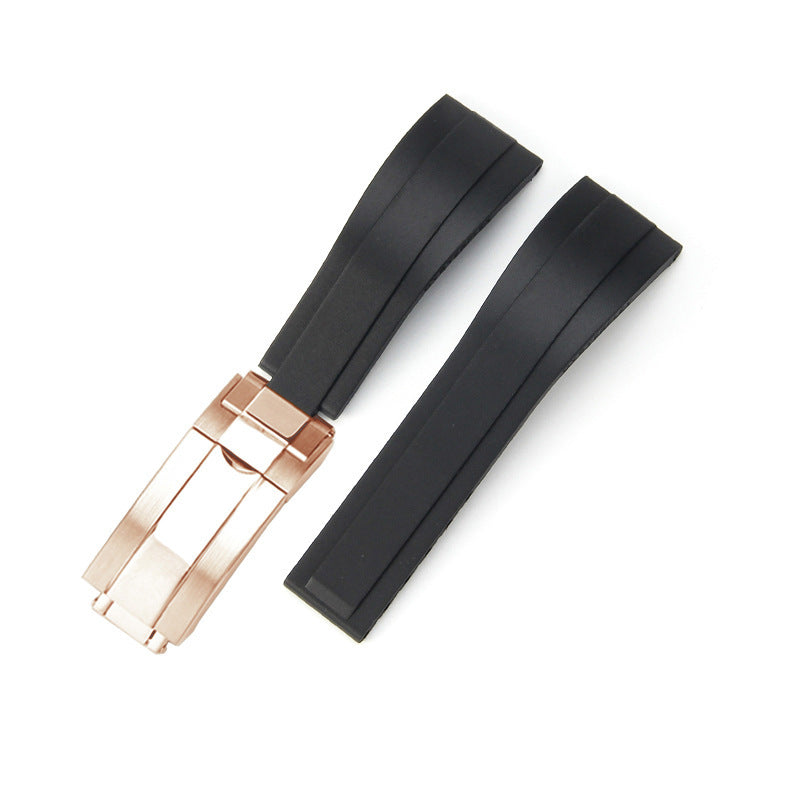 Silicone Rubber Strap for Rolex Submariner, Yacht-Master, Explorer & Daytona - 20mm / 21mm / 22mm