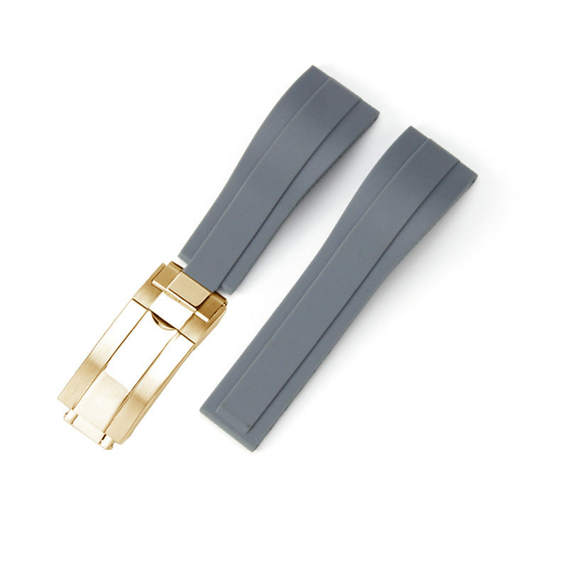 Silicone Rubber Strap for Rolex Submariner, Yacht-Master, Explorer & Daytona - 20mm / 21mm / 22mm