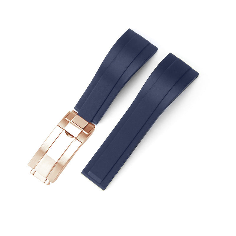 Silicone Rubber Strap for Rolex Submariner, Yacht-Master, Explorer & Daytona - 20mm / 21mm / 22mm