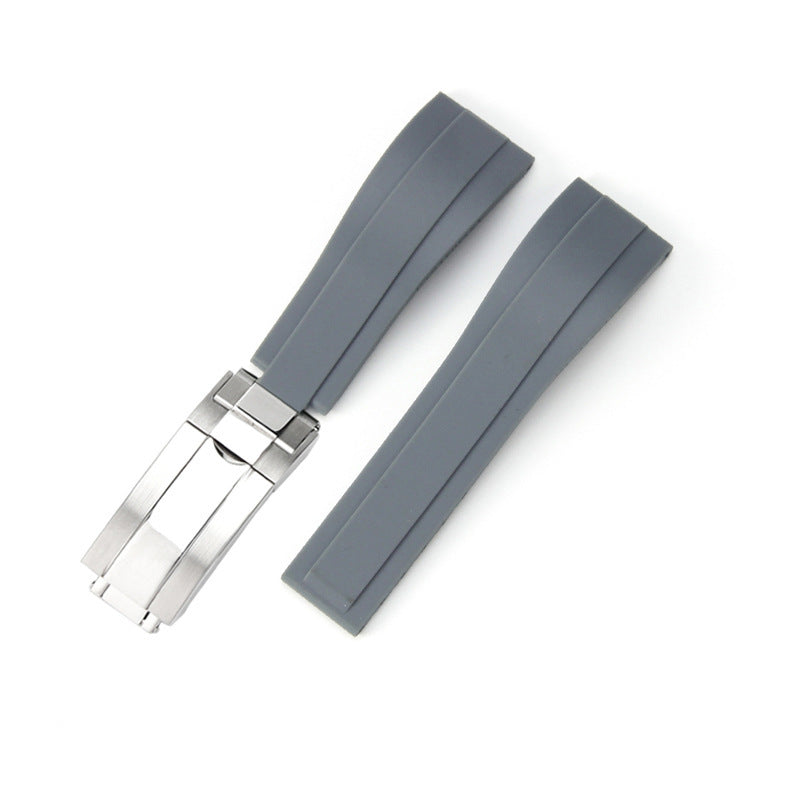 Silicone Rubber Strap for Rolex Submariner, Yacht-Master, Explorer & Daytona - 20mm / 21mm / 22mm