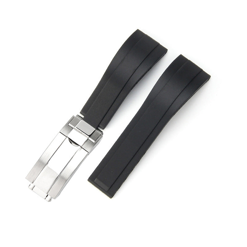 Silicone Rubber Strap for Rolex Submariner, Yacht-Master, Explorer & Daytona - 20mm / 21mm / 22mm
