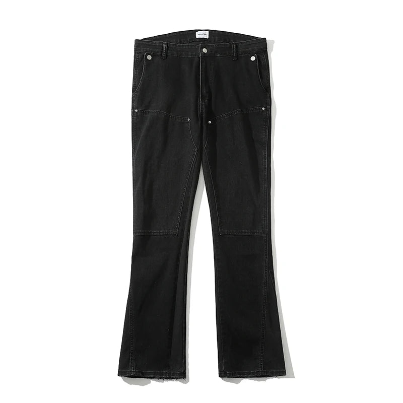 VVS Straight Ripped Casual Oversized Denim Jeans