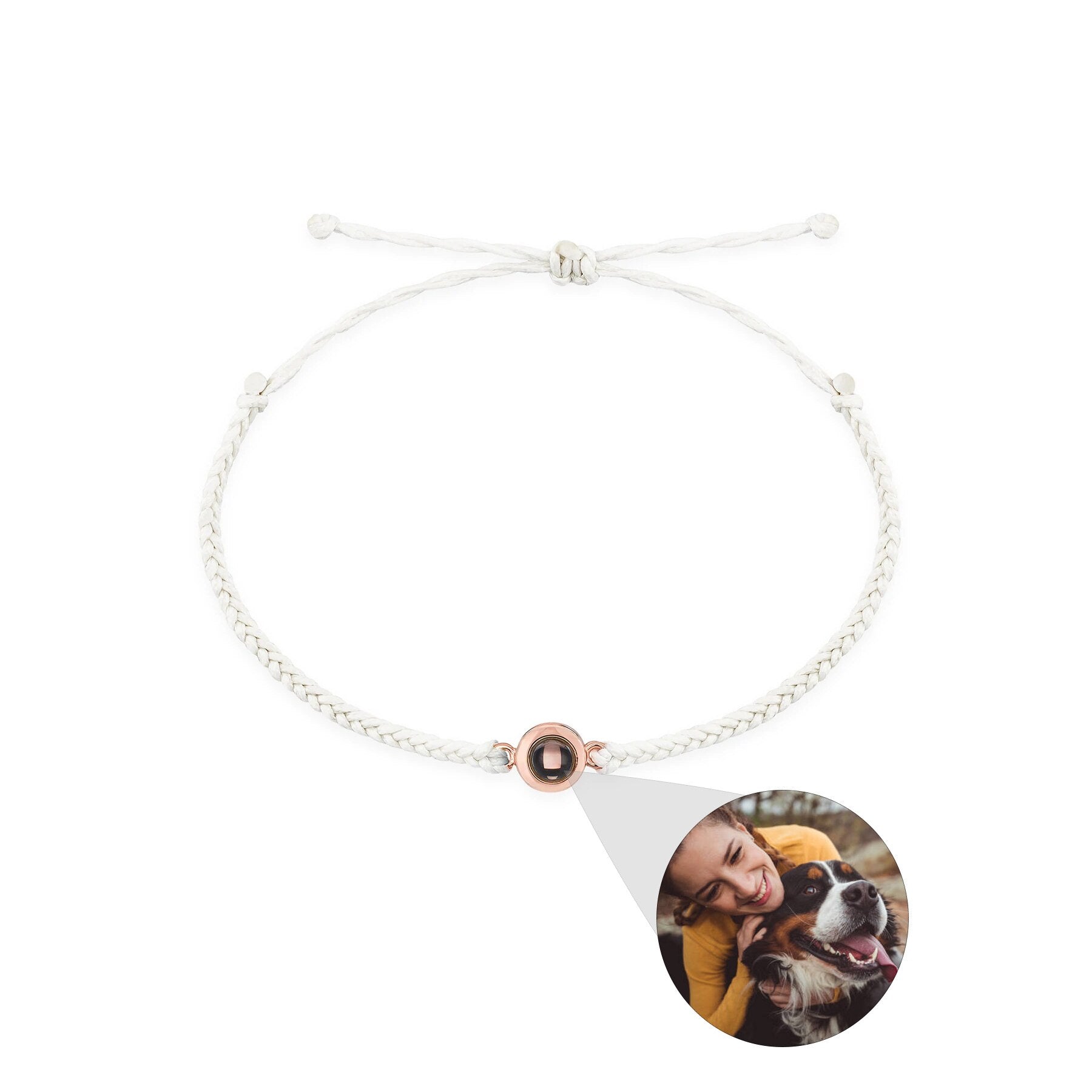 VVS Jewelry Custom Photo Projection Pendant Bracelet