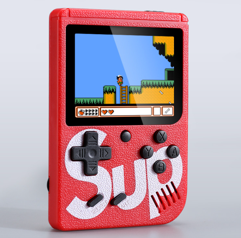 Mini Double Classic Mario Wired Handheld Console